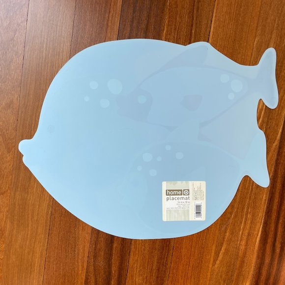 Six (6) Blue / Teal Fish Placemats - Picture 4 of 5